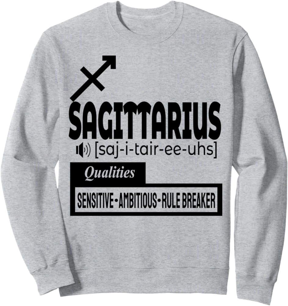 Amazon | 射手座 誕生日 11月22日~12月21日 星座 トレーナー